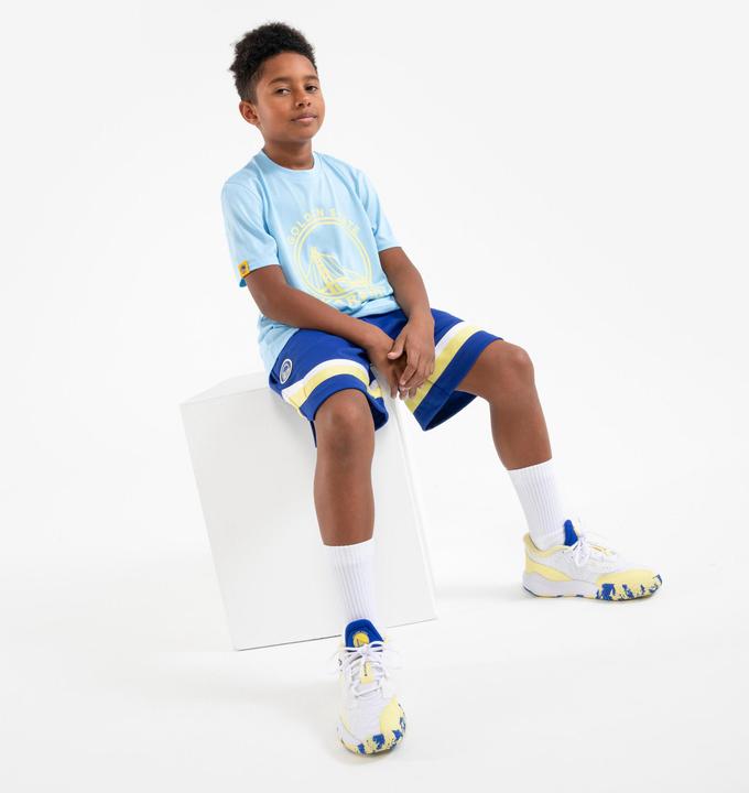 Produktbild Tarmak Kinder Basketball Schuhe niedrig NBA Warriors - Fast 900 Low-1 weiss