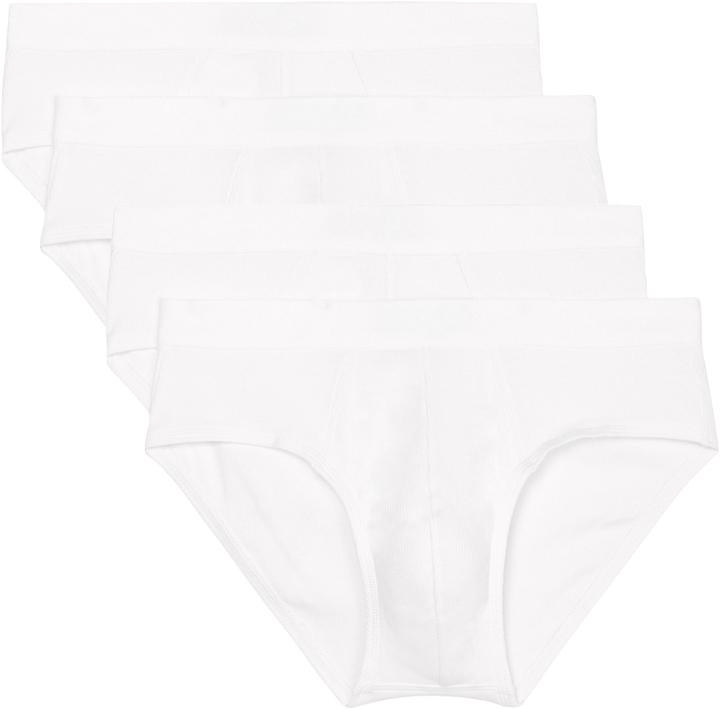 Produktbild Marc O'Polo 4er Pack Iconic Rib Organic Cotton Slip / Unterhose (S, 4er Pack)
