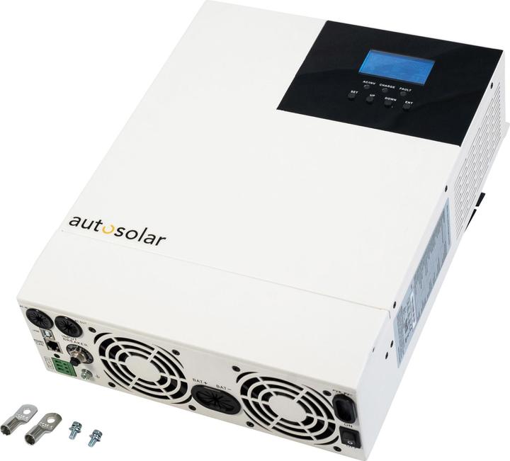 Image du produit Autosolar Onduleur de batterie 3000W 24V (Fiche solaire)