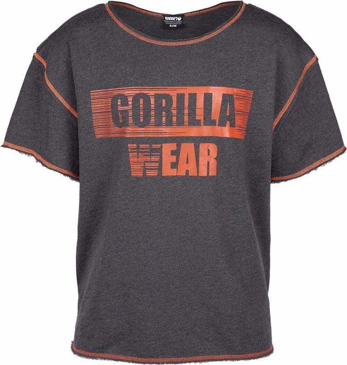 Produktbild Gorilla Wear Wallace Workout Top Grau/Orange (L)