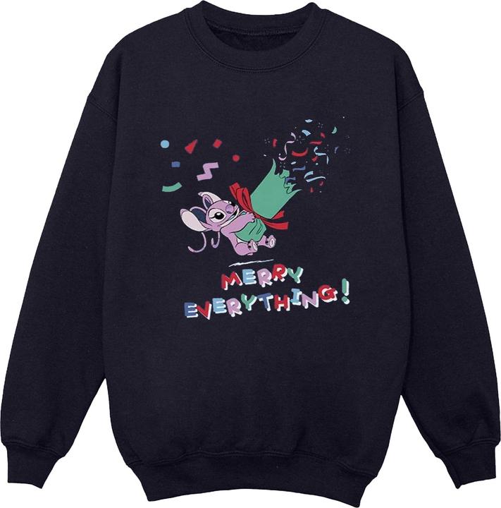 Disney Lilo And Stitch Angel Merry Everything Sweatshirt