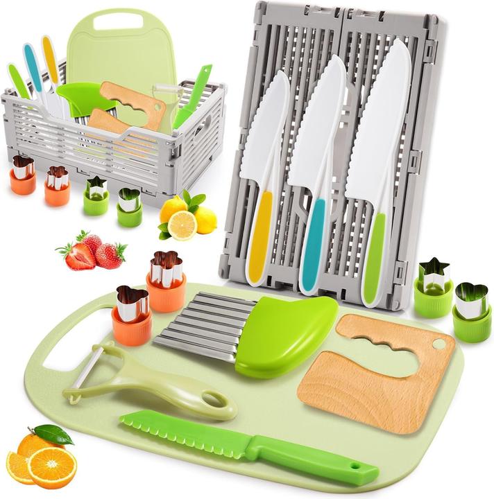 JoltJive Set de couteaux pour enfants