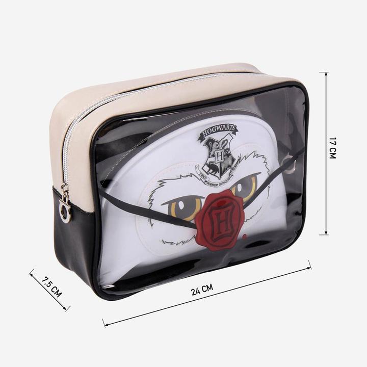 Actual product image Cerda HARRY POTTER - Hedwig - Trousse de Toilette 2Pc