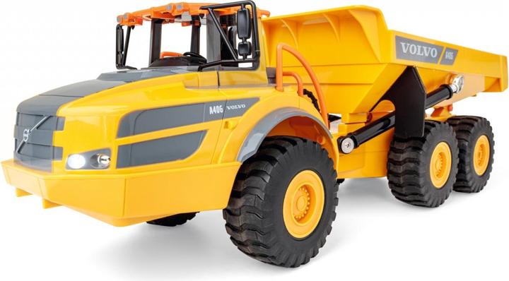 Actual product image Carson Modellsport 907669 1:20 Dump Truck Volvo A40G 100% RTR 1:20 Electric RC (RTR Ready-to-Run)