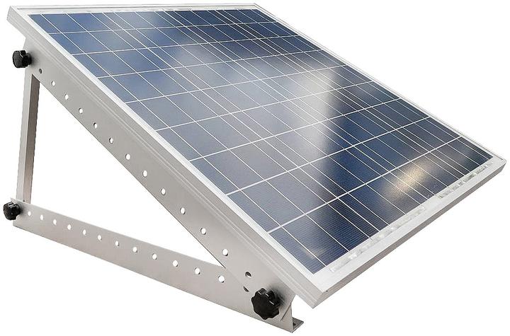 Actual product image Revolt Set of 2 Adjustable Aluminium Solar Panel Bracket (Solar system mounting material)