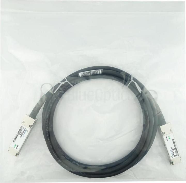 Actual product image CBO IBM 49Y7890 compatible BlueLAN DAC QSFP SC252501K1M30