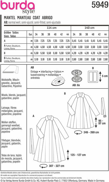 Immagine prodotto Modello Cappotto