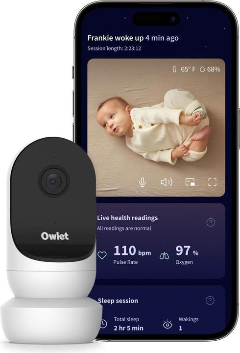 Produktbild Owlet Cam 2 (Babyphone mit Kamera, 30 m)