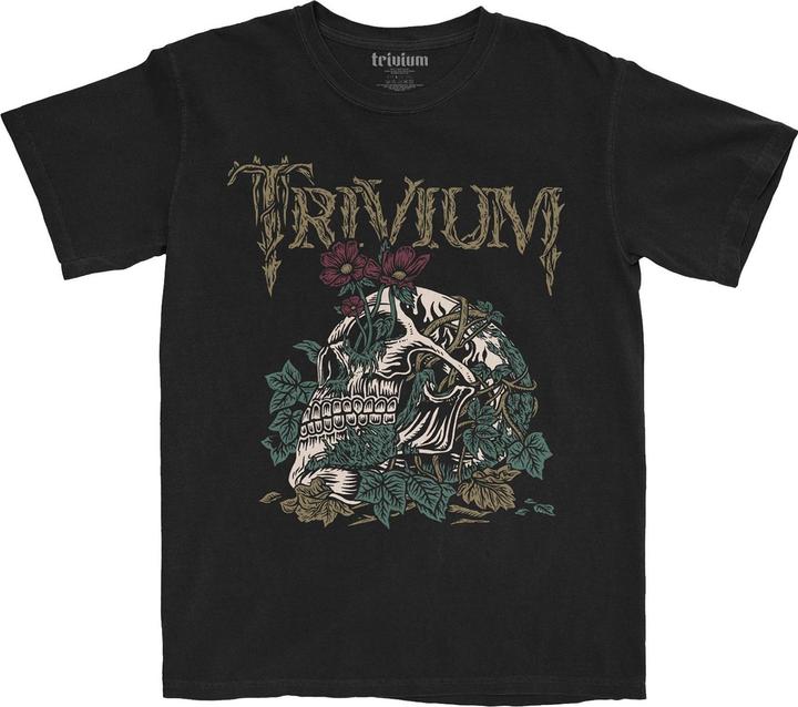 Immagine prodotto Trivium Maglietta Fiore Scheletro Adulto Unisex (S)