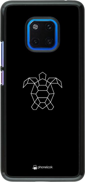 Actual product image PhoneLook Cover Turtles lines on black (Mate 20 Pro)