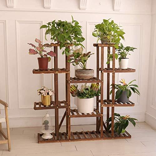 Actual product image Unho Plant shelf wood,115×25×116cm