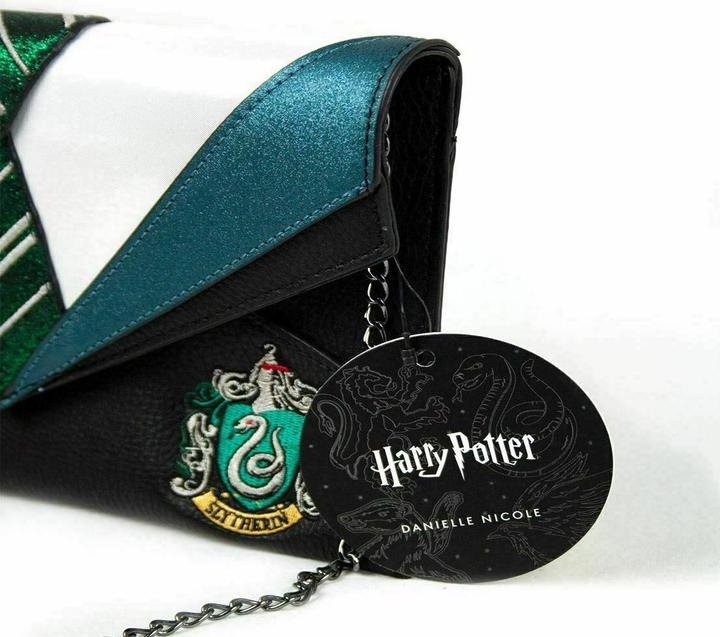 Immagine prodotto Danielle Nicole Pochette da donna/ragazzo dell'uniforme Serpeverde di Harry Potter