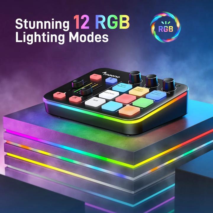 Actual product image Maono G1 NEO Gaming Audio Mixer (USB-C)
