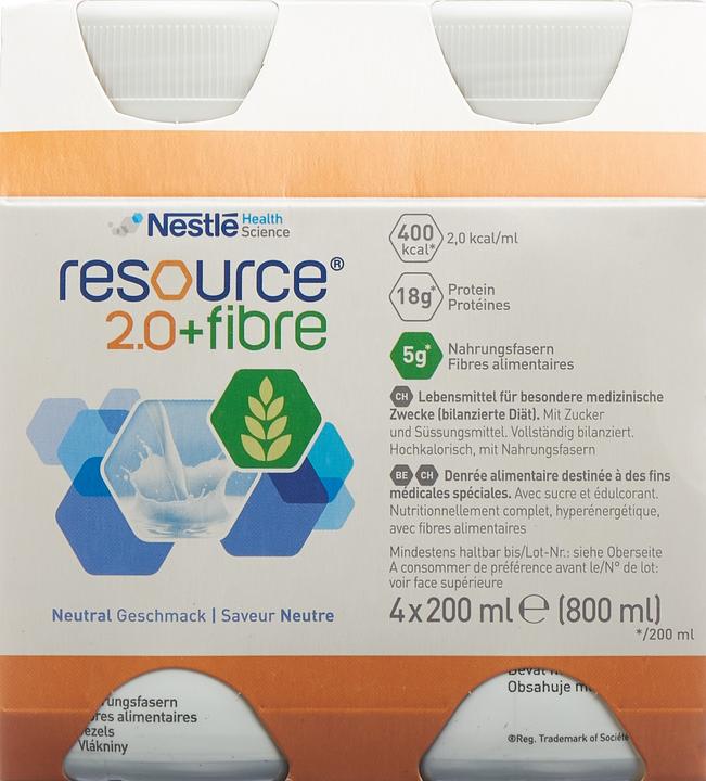 Produktbild Resource 2.0+ Fibre (Neutral, 4 x)