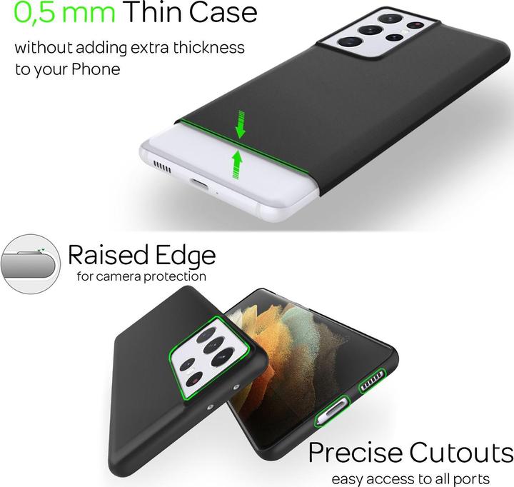 Immagine prodotto Nalia Custodia per cellulare extra sottile (Samsung Galaxy S21 Ultra)