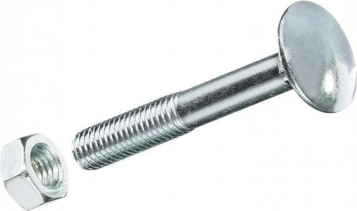Immagine prodotto Krafter bulloni di trasporto M 8 x 80 mm con dadi in acciaio, 2 pezzi (2 Viti per pezzo)