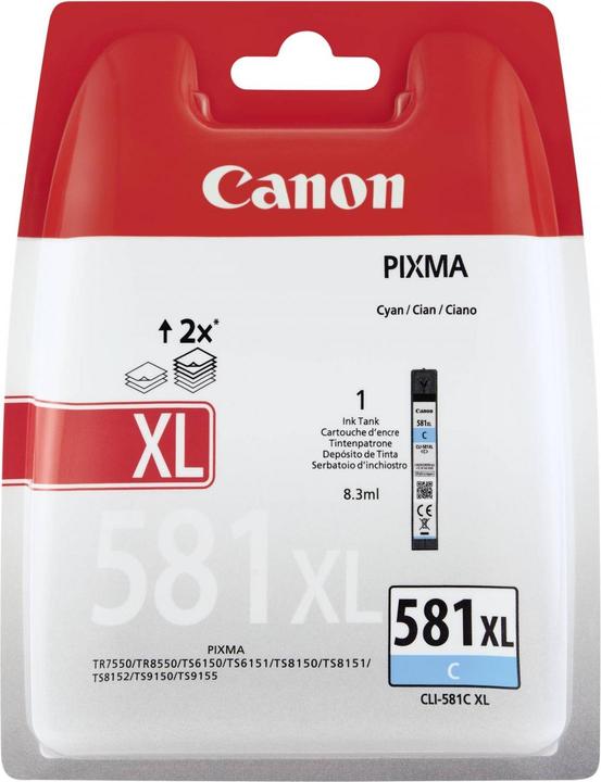 Actual product image Canon Cli-581xl (C)