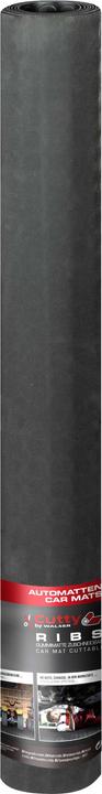 Image du produit Walser Gummimatte Saturn, zuschneidbare Meterware feinripp 100x250 cm schwarz