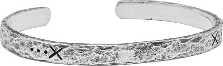 Produktbild Haze & Glory Armband Armreif - Salvation gehämmert 925 Silber (18 cm, 925er Sterling Silber)
