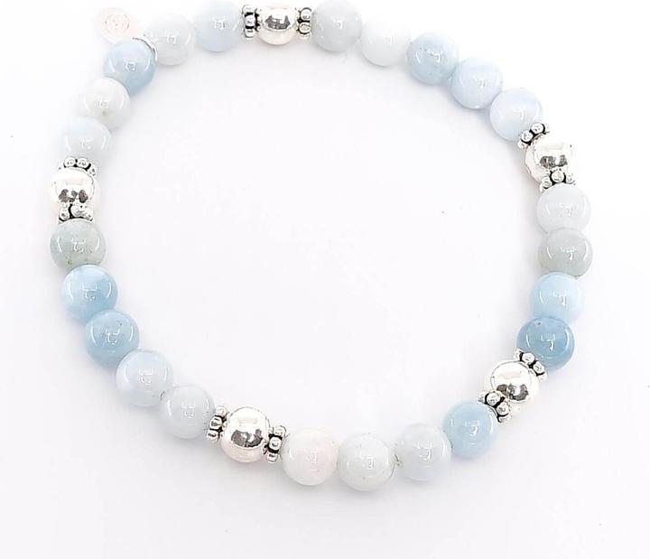 Actual product image Balibay Banu (18 cm, Gemstone, 925 Sterling silver, Morganite)
