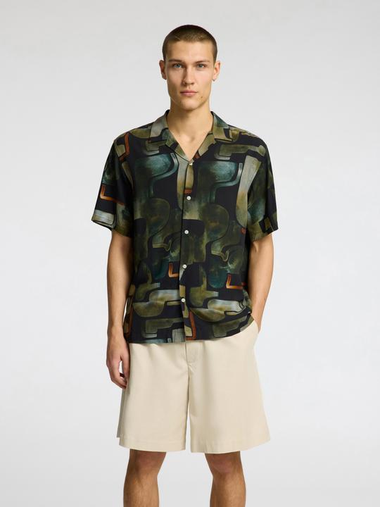 Immagine prodotto Selected Homme Gemustertes Kurzarmhemd (M)