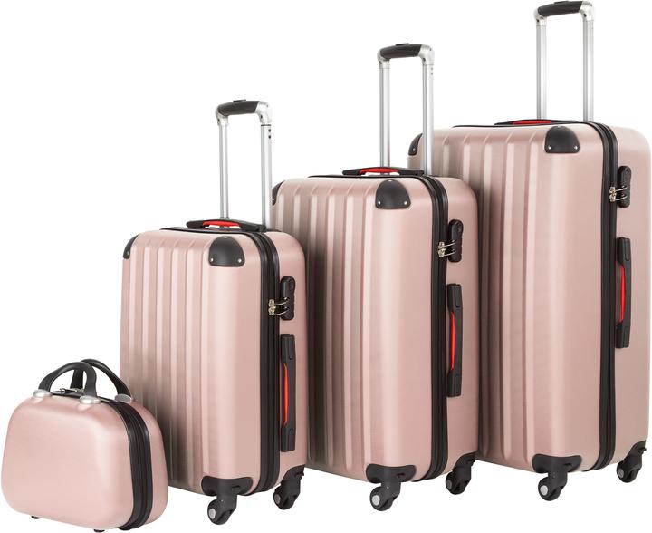 tectake Hartschalenkoffer (90 l, M (50 - 90l))