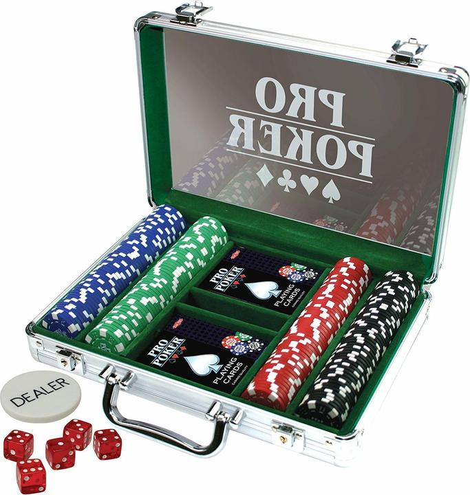 Image du produit Tactic Mallette de poker Pro, 200 jetons (Néerlandais)