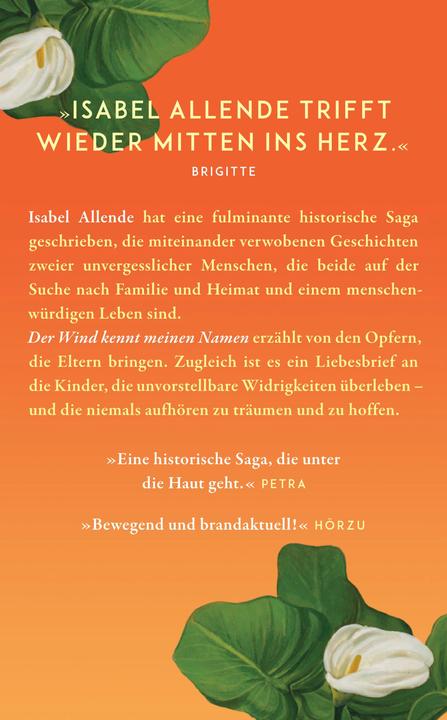 Actual product image Der Wind kennt meinen Namen (German, Isabel Allende, Svenja Becker, 2025)