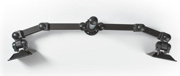 Immagine prodotto Nedis Supporto per doppio monitor - supporto da tavolo per due monitor da 14 a 24 pollici (Tavolo, 24.02")