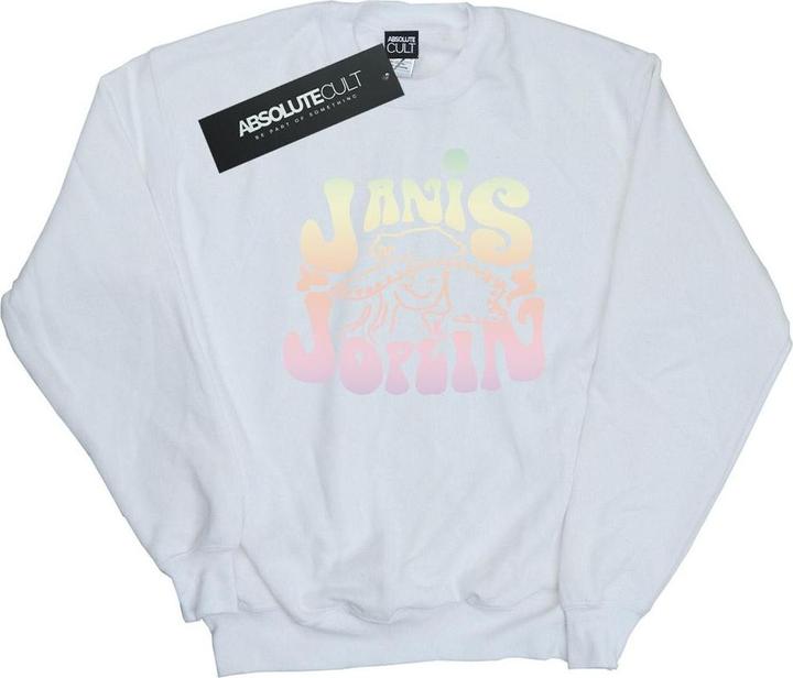 Janis Joplin Pastel Logo Sweatshirt
