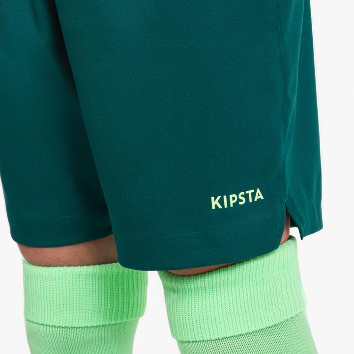Produktbild Kipsta Girls' Football Shorts Viralto - Green (12, 13, 14)