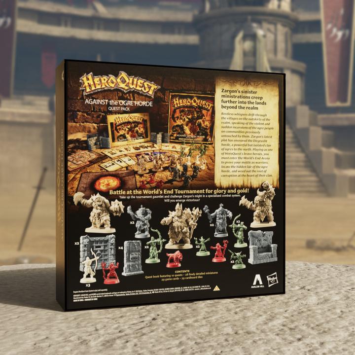 Actual product image Hasbro Heroquest L'Orda Degli Ogre