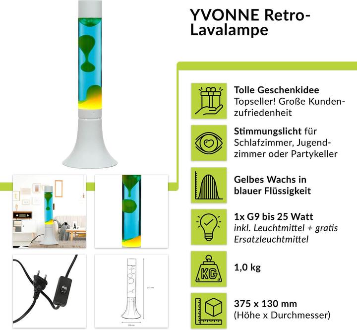 Energie-Label Licht-Erlebnisse Yvonne (G9)