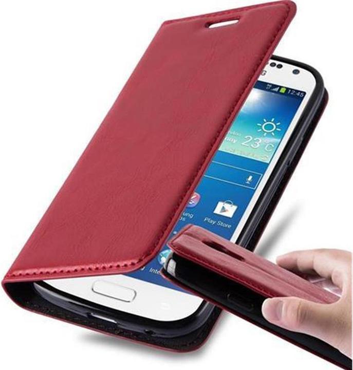 Productafbeelding Cadorabo Boek Onzichtbare Magneethoes (Samsung Galaxy S4 mini)