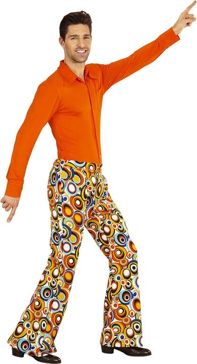 Immagine prodotto Widmann Pantaloni da uomo anni '70 Bubbles (XL)