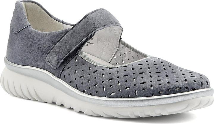 Produktbild Semler Damen Slipper Sportlich Bequem blau (36)