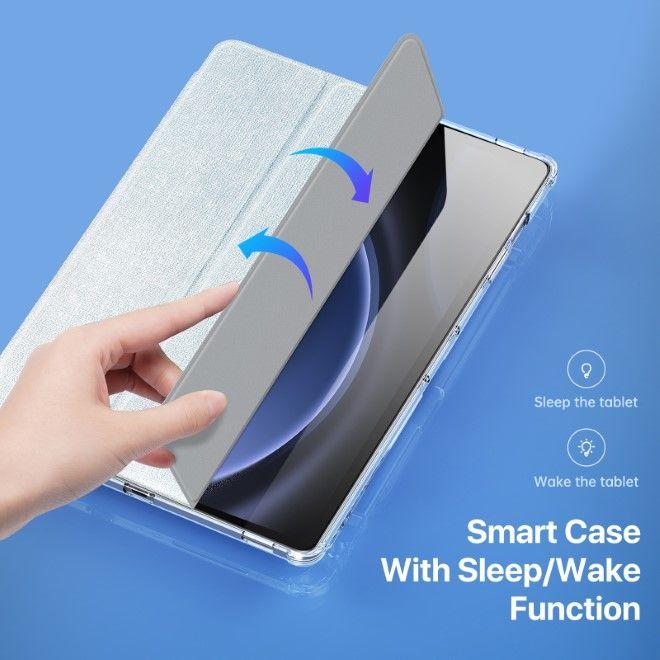 Immagine prodotto Dux Ducis Copertina per libri in pelle della serie Unid (Galaxy Tab S9 FE+, Galaxy Tab S10+, Galaxy Tab S9+)
