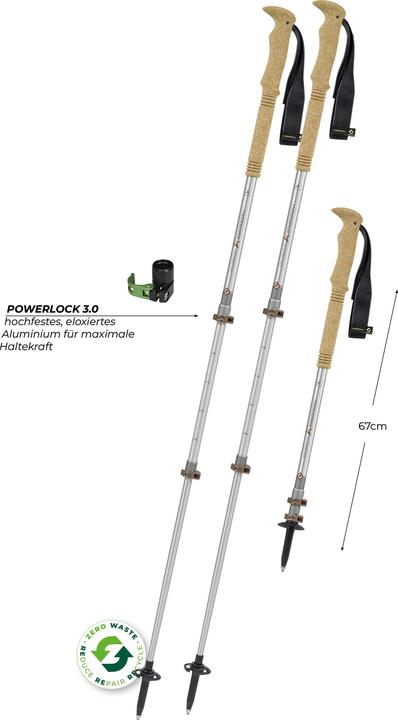 Image du produit Komperdell Explorer Zero Cork (105 - 140 cm)