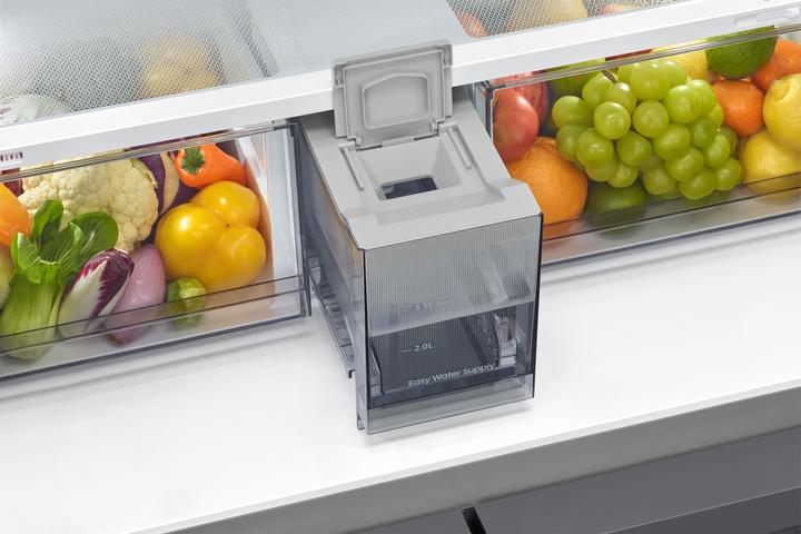 Produktbild Samsung RF59C700ES9/EG, French Door (edelstahl, 4,5-Liter-Wassertank, AI Energy Mode) (649 l)