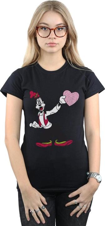 Immagine prodotto Disney Goofy Love Heart Maglietta Donna (XL)