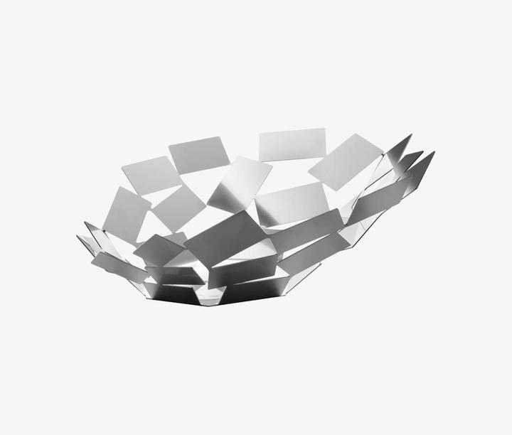 Actual product image Alessi Centrepiece decorative bowl LA STANZA DELLA SCIROCCO platinum