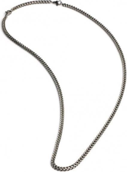 Produktbild Gemini HALSBAND - SCHWARZER STAHL - 55+10 CM (Edelstahl 316L)