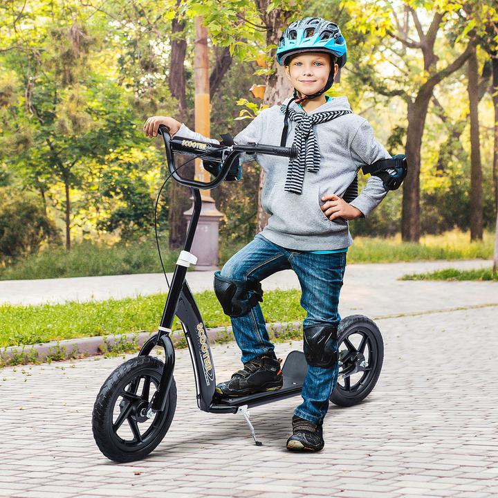 Produktbild Homcom Kinderroller Anti-Rutsch Trittfläche, Metallfahrradständer zum Parken