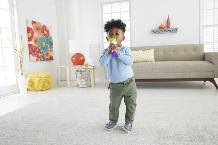 Actual product image Fisher-Price Laugh & Learn Rock & Record Microphone (German)
