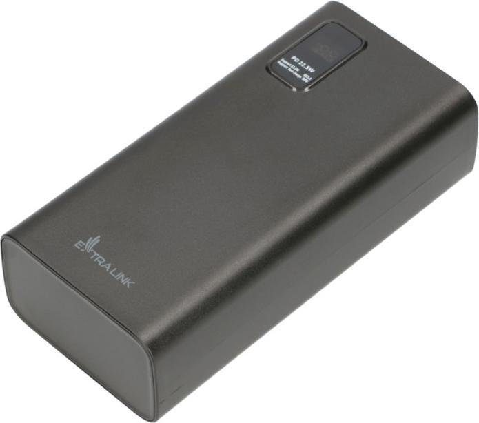 Image du produit Extralink EX.19515 Banque d'alimentation Lithium Polymère (LiPo) Noir (30000 mAh, 22.50 W, 111 Wh)