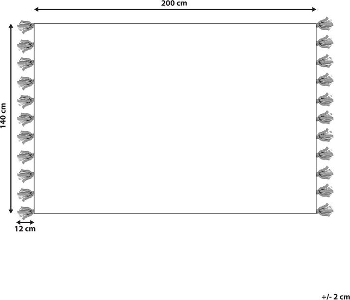 Produktbild Beliani Nigde (140 x 200 cm)