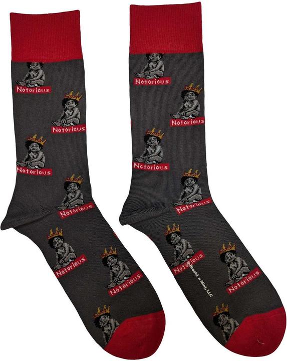 Image du produit Biggie Smalls Chaussettes unisexes adultes Notorious Baby (40.5 - 45.5)