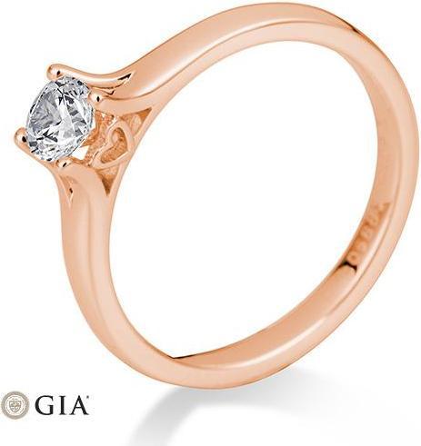 Actual product image Breuning 4 prong set from 0.40 ct. (53, 585/14 K Gold)