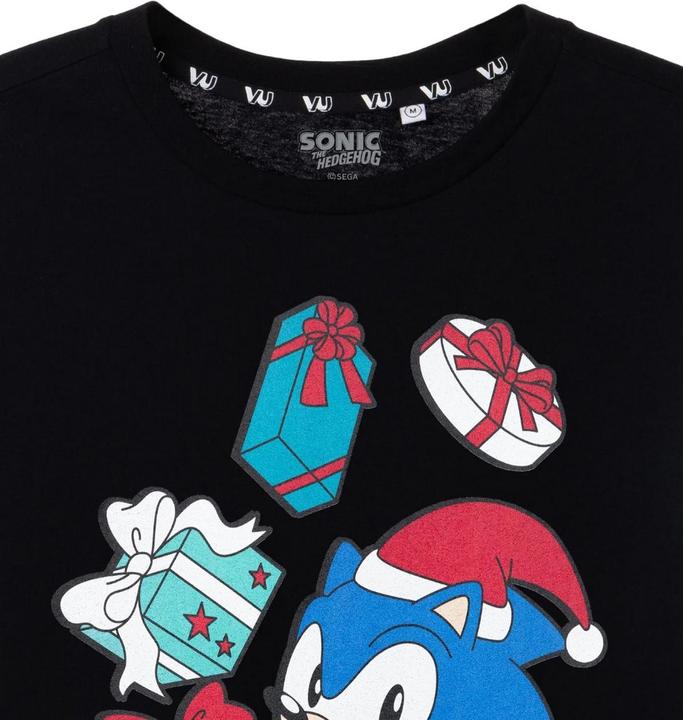 Immagine prodotto Sonic The Hedgehog Maglietta Natale Regalo Uomo (XXL)
