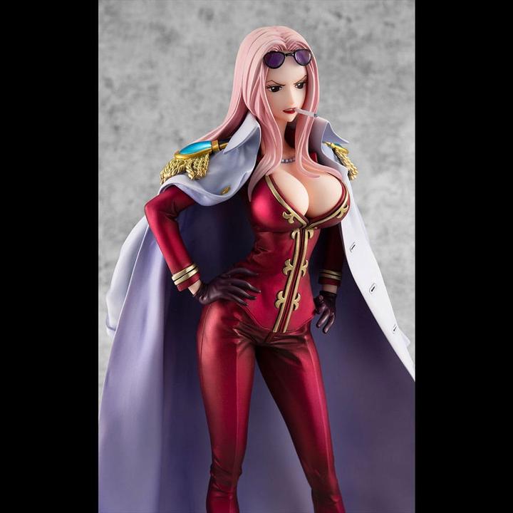 Actual product image Megahouse One Piece statuette PVC P.O.P. Black Cage Hina Limited Edition 23 cm